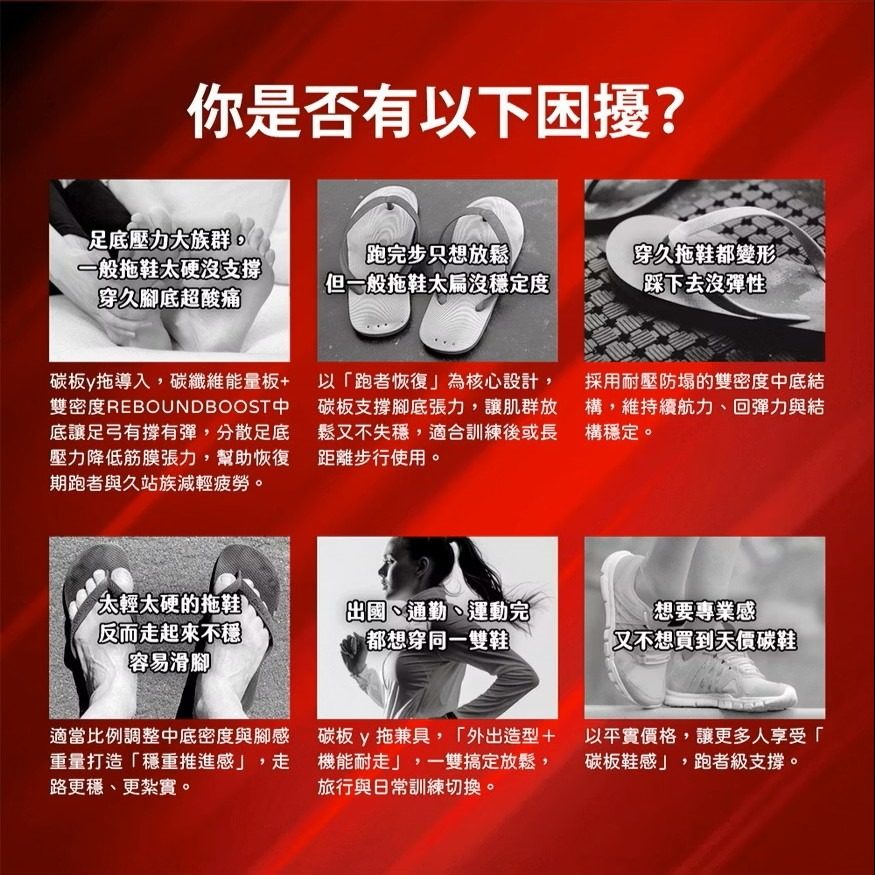 小碼-飆速不停疾風碳板y拖(BAL 5628)男女鞋-母子鱷魚桃園八德旗艦店-細節圖2