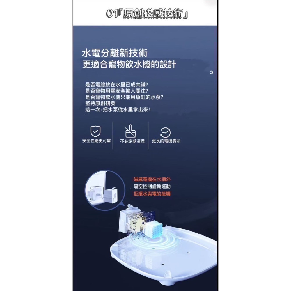 磁吸式寵物飲水機-細節圖2