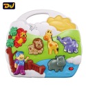 DJToys-小小野生動物園 安撫玩具 早教音樂 動物聲光-規格圖3