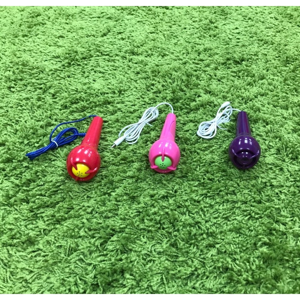 單支麥克風配件 （附3.5mm音源線） 兒童彩色麥克風-細節圖2