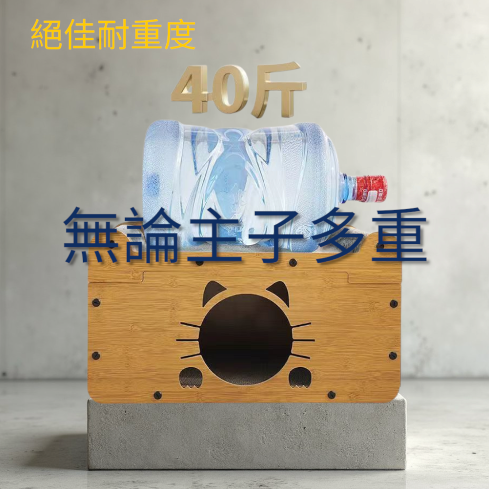 封閉式貓屋貓抓板一體｜四季通用貓窩沙發｜幼貓寵物床玩具多功能貓爪板-細節圖2