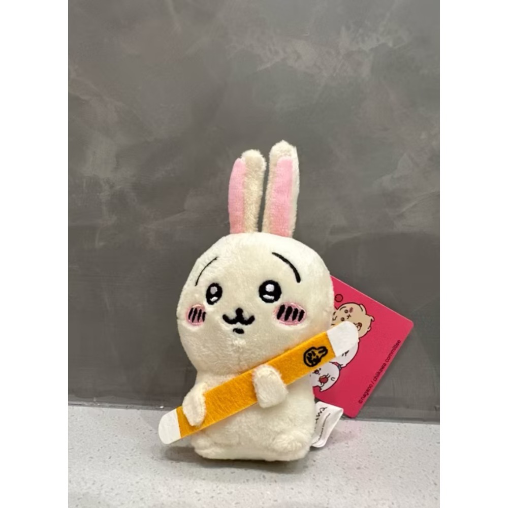 《正版》吉伊卡哇娃娃 3英吋 討伐棒款吊飾 背包款 烏薩奇 小可愛 小八 毛絨玩具 鍊珠毛絨chiikawa-細節圖7