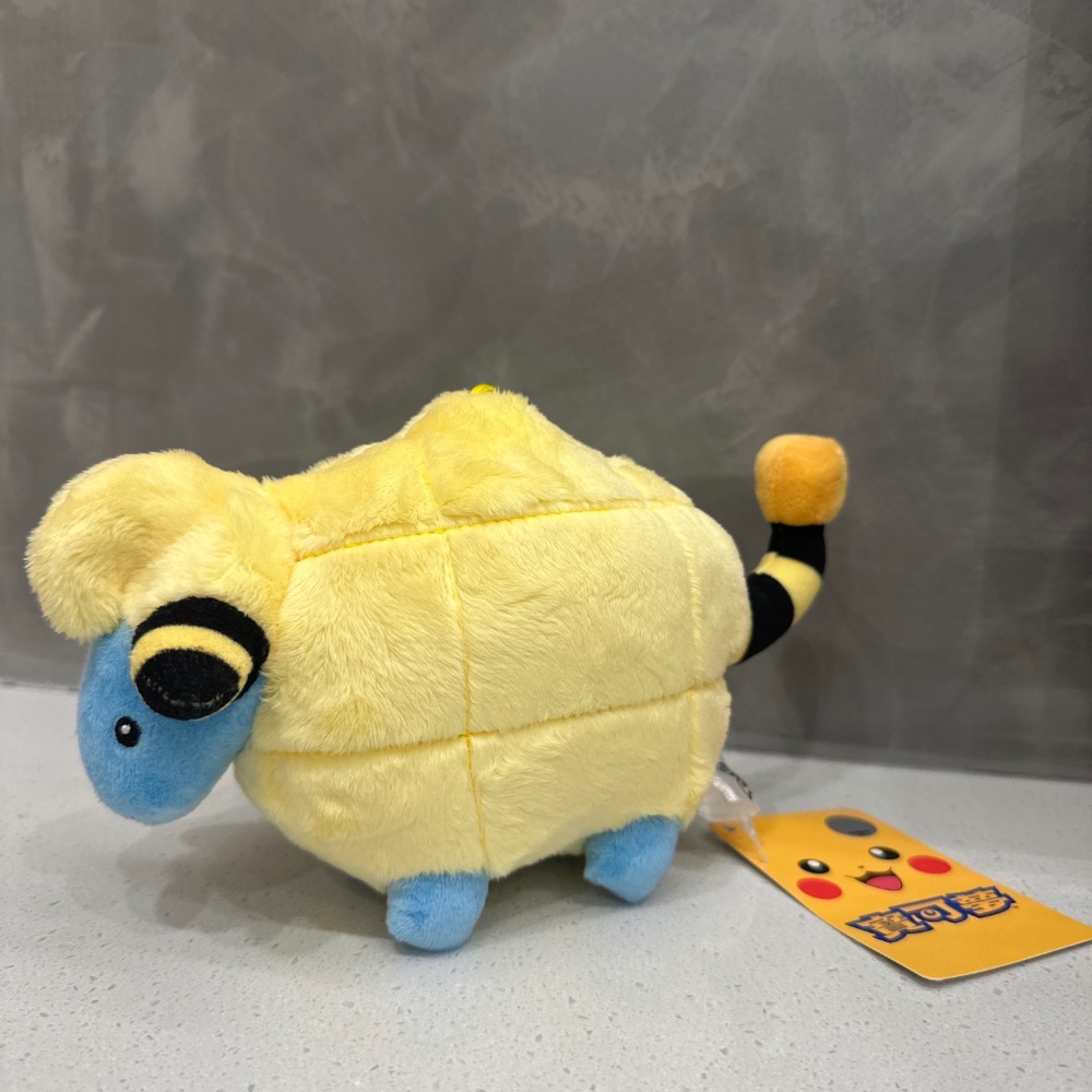 《正版》寶可夢娃娃 百變怪 小卡比 吼鯨王 咩利羊 雪童子 乘龍拉普拉斯 6英吋 15公分 神奇寶貝玩偶-細節圖6