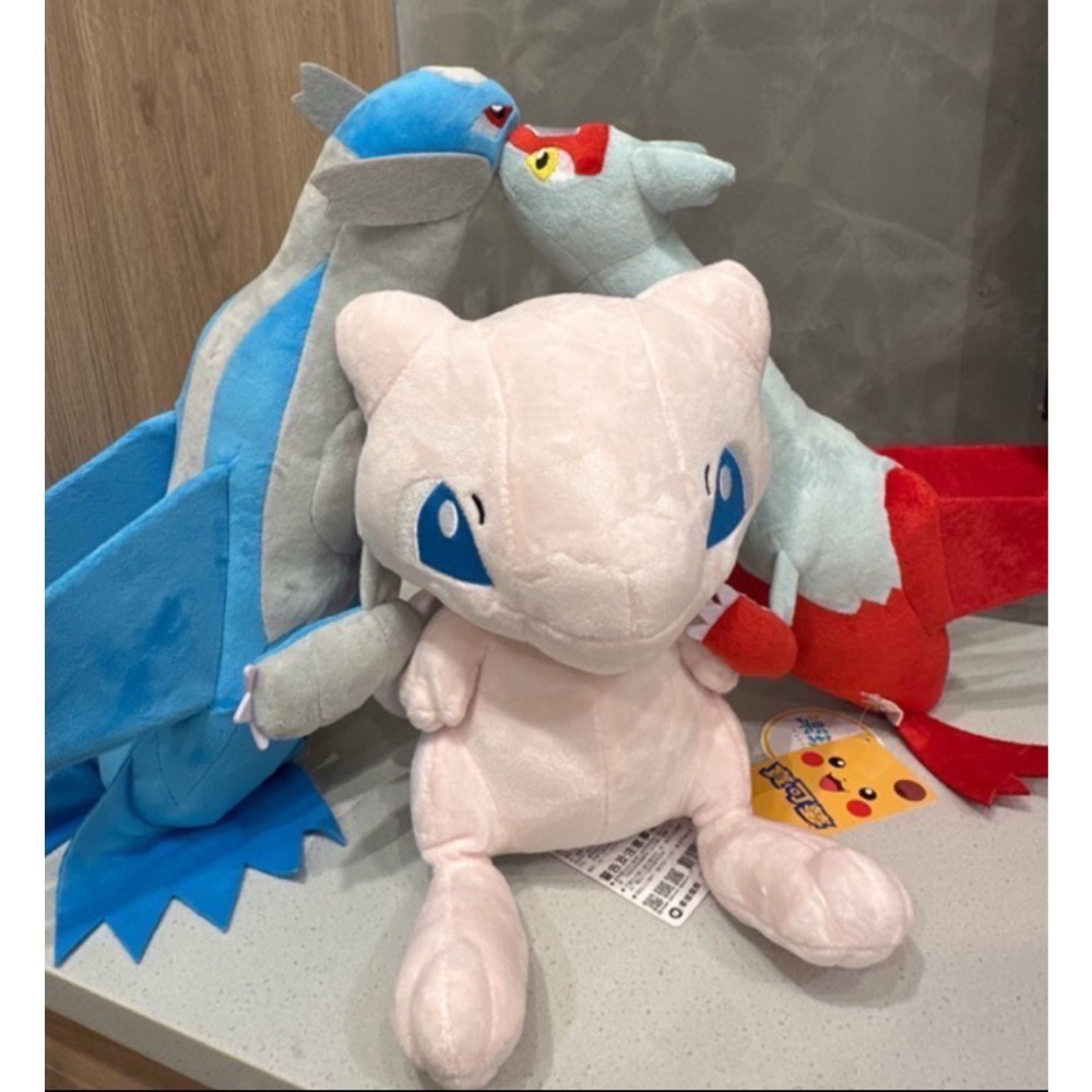 《正版》寶可夢娃娃 圓陸鯊果然翁班基拉斯皮丘呆呆獸固拉多蓋歐卡 鳳王拉帝亞斯 拉帝歐斯 夢幻噴火龍神奇寶貝玩偶樂玩多-細節圖4