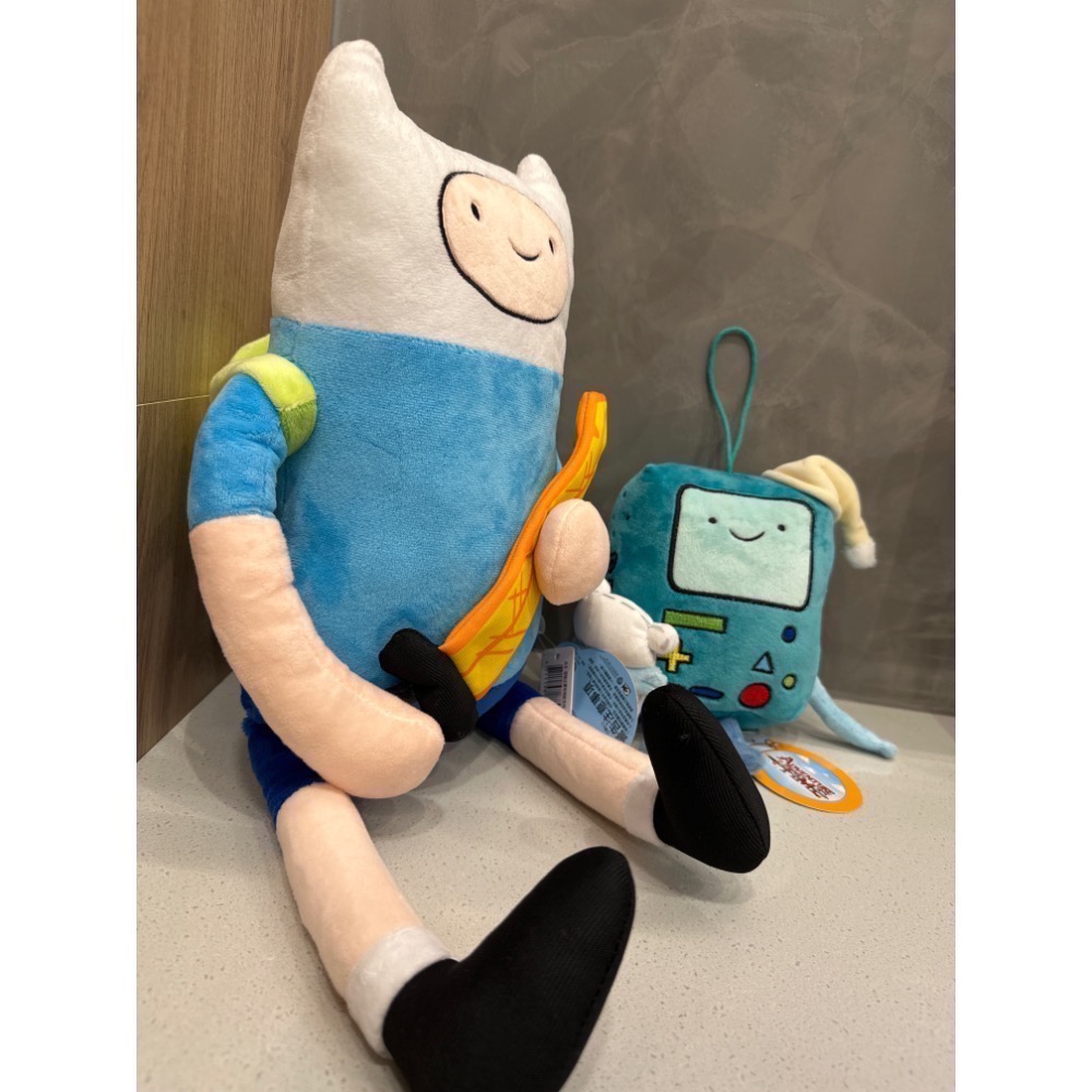 《正版》探險活寶 老皮 阿寶 BMO 大娃娃 玩偶 6英吋 12英吋 16英吋 睡衣款布偶 絨毛玩偶 抱物款老皮-細節圖2