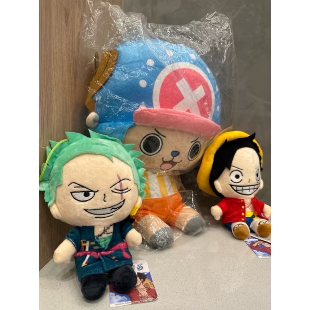 《正版》航海王培波熊娃娃 索隆 忍者喬巴6英吋 12英吋 貝波熊 BEPO 海賊王玩偶 白熊 長條魯夫 喬巴 紅心海賊團-細節圖2