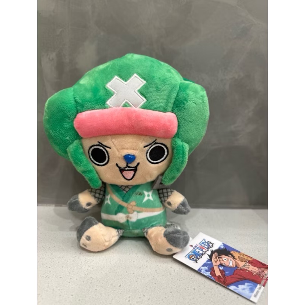 《正版》航海王培波熊娃娃 索隆 忍者喬巴6英吋 12英吋 貝波熊 BEPO 海賊王玩偶 白熊 長條魯夫 喬巴 紅心海賊團-細節圖4