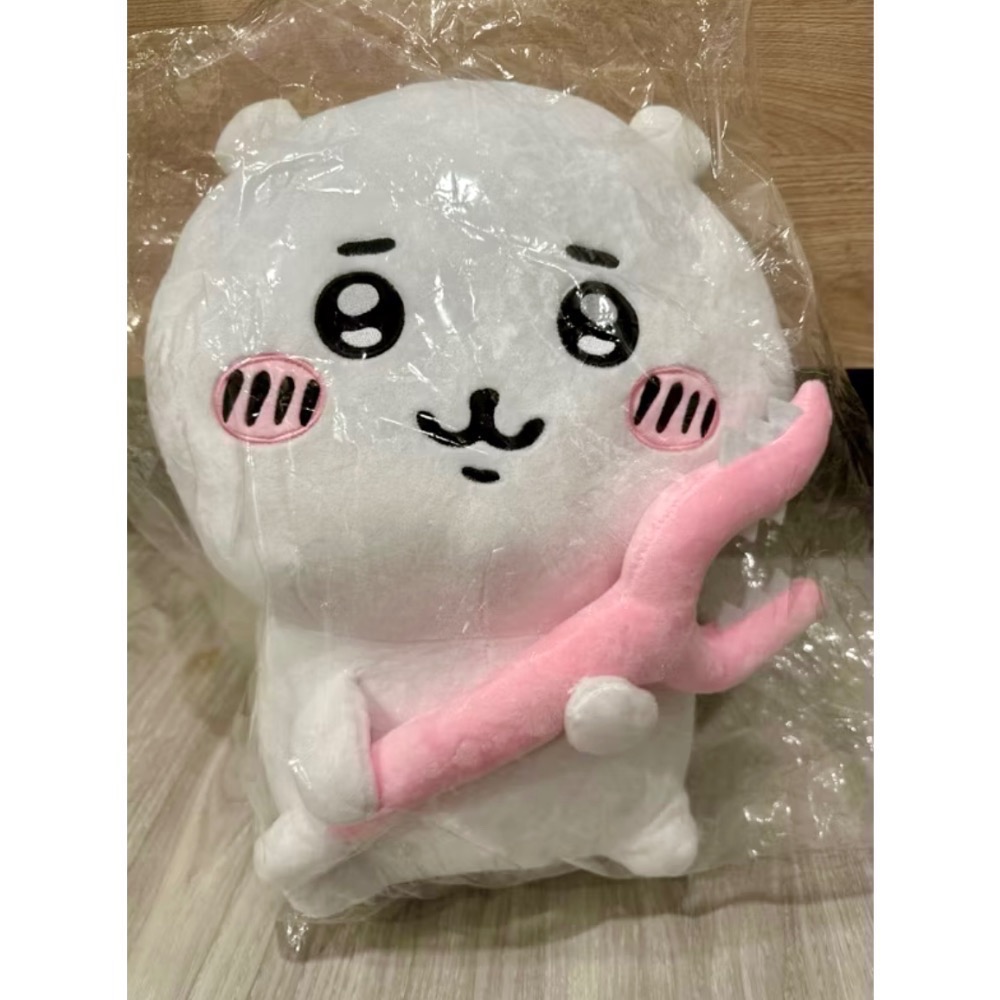 《正版》吉伊卡哇討伐棒款娃娃 抱枕 6英吋 12英吋 16英吋 烏薩奇 小可愛 小八 毛絨玩具 靠墊chiikawa-規格圖4