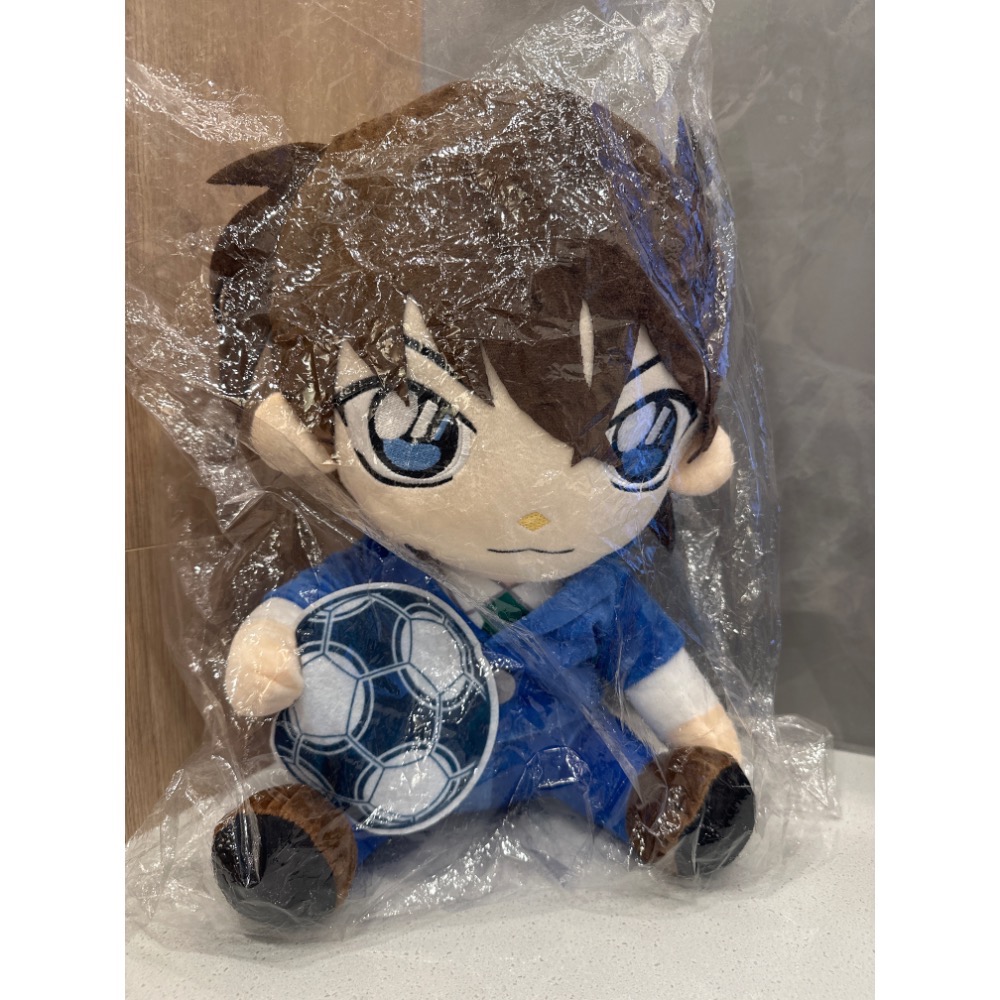 《正版》怪盜基德娃娃 柯南 新一抱物款 16英吋 名偵探 坐姿款 12吋 全新 名偵探柯南娃娃 柯南-細節圖4