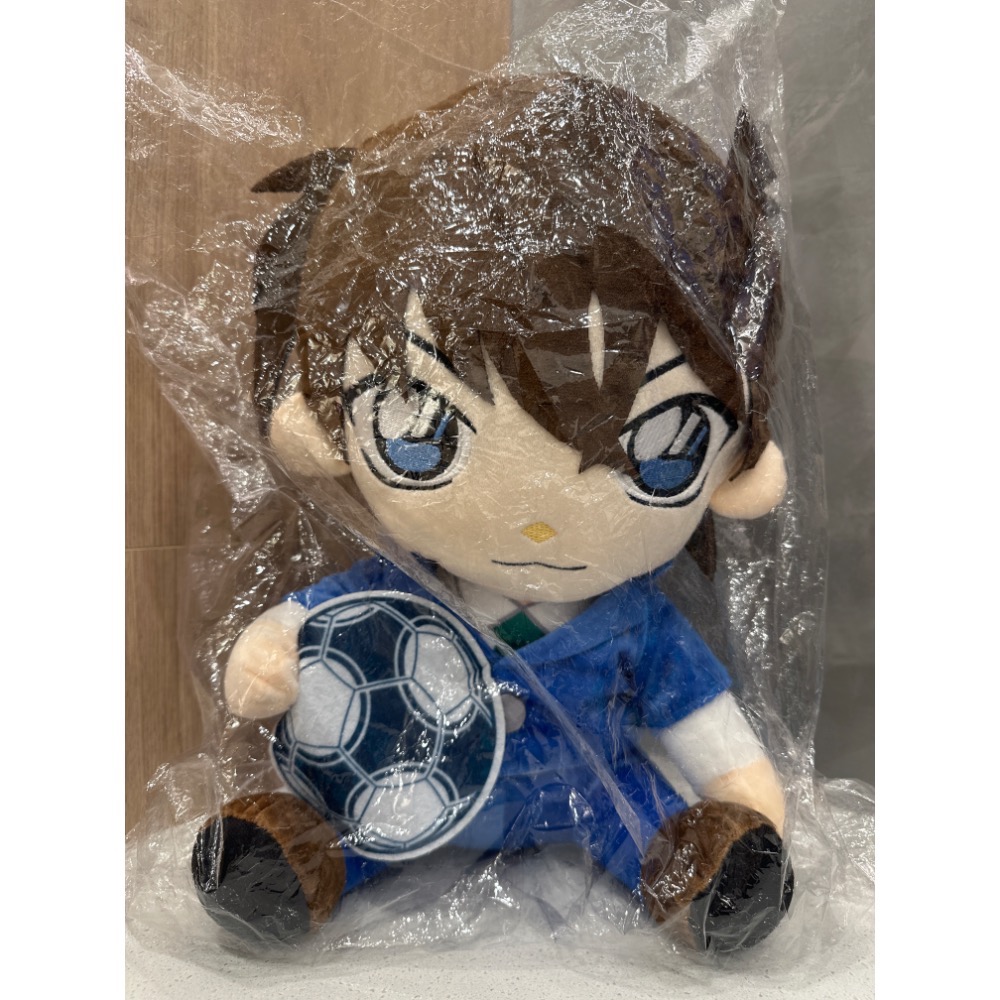 《正版》怪盜基德娃娃 柯南 新一抱物款 16英吋 名偵探 坐姿款 12吋 全新 名偵探柯南娃娃 柯南-規格圖4