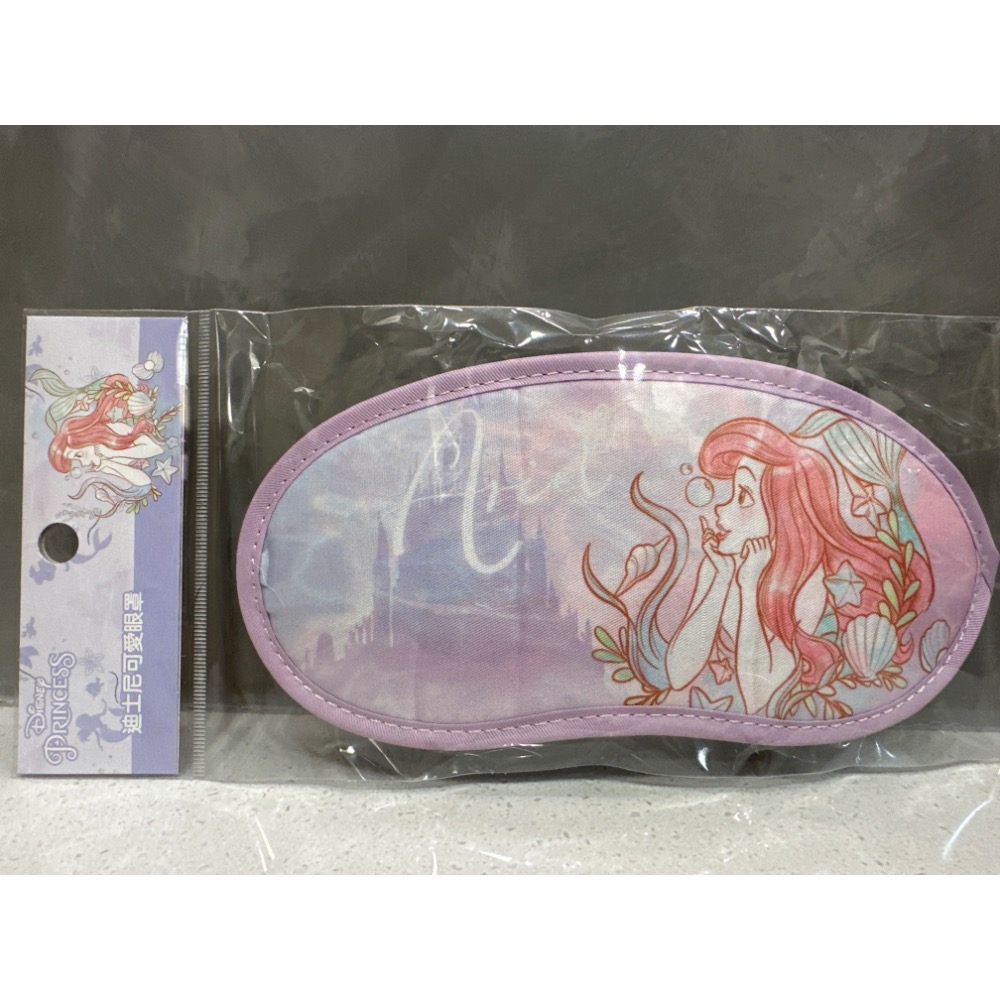 《正版》迪士尼可愛眼罩 小美人魚 公主 DISNEY-規格圖3
