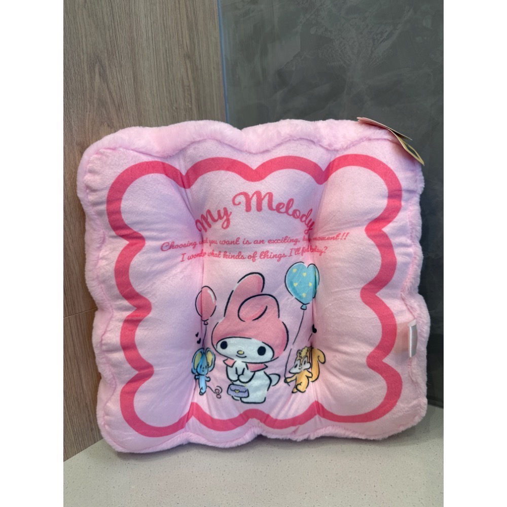 《雷標正版》三麗鷗 酷洛米 美樂蒂 布丁狗 Hello Kitty 大耳狗 坐墊 靠枕 椅墊 靠墊 布丁狗14英吋-規格圖7