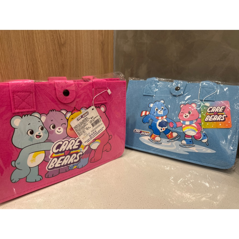 《正版》湯姆貓傑利鼠 三麗鷗 KT 酷洛米 人魚漢頓 彩虹熊  Care Bears 大耳狗 毛氈布補習袋 手提袋-細節圖3