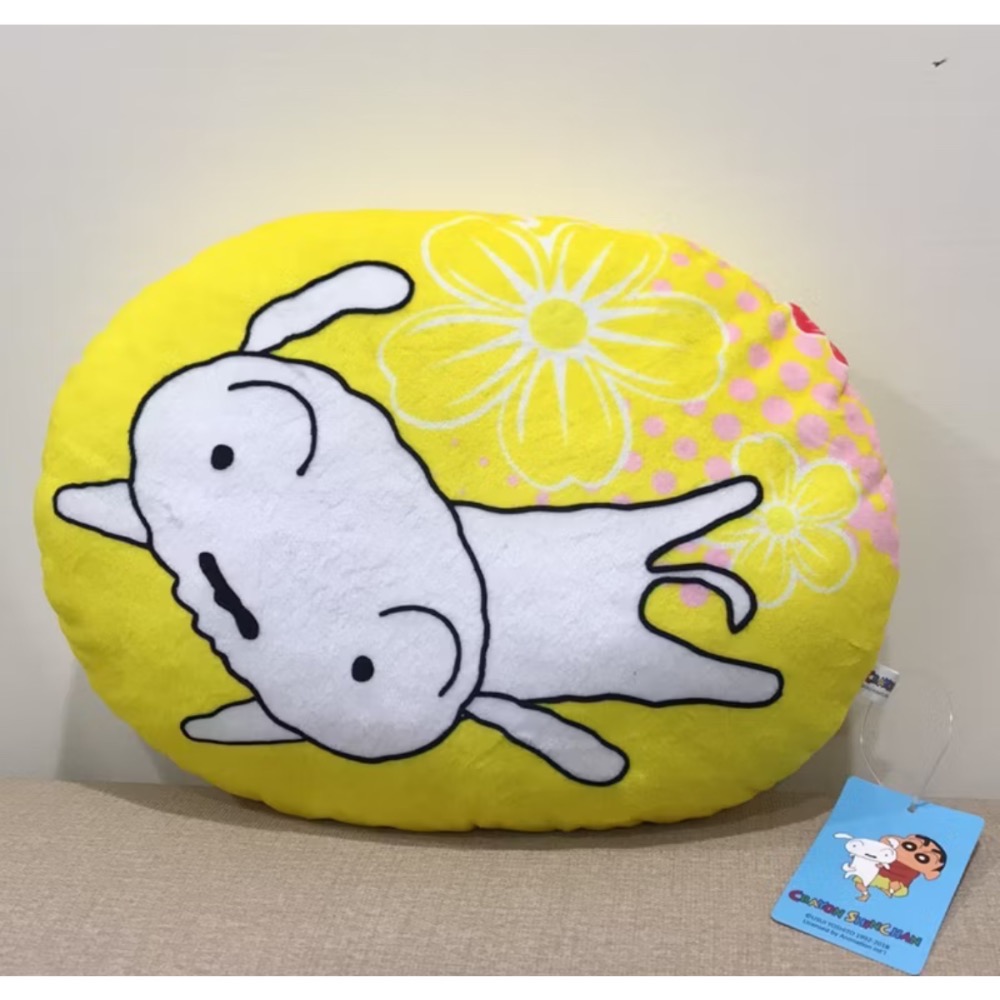 《正版》蠟筆小新 小白大頭抱枕 小白頭型暖手枕娃娃 小白絨毛玩偶 小葵造型抱枕 枕頭 靠枕 靠墊 午休枕 午安枕-細節圖5