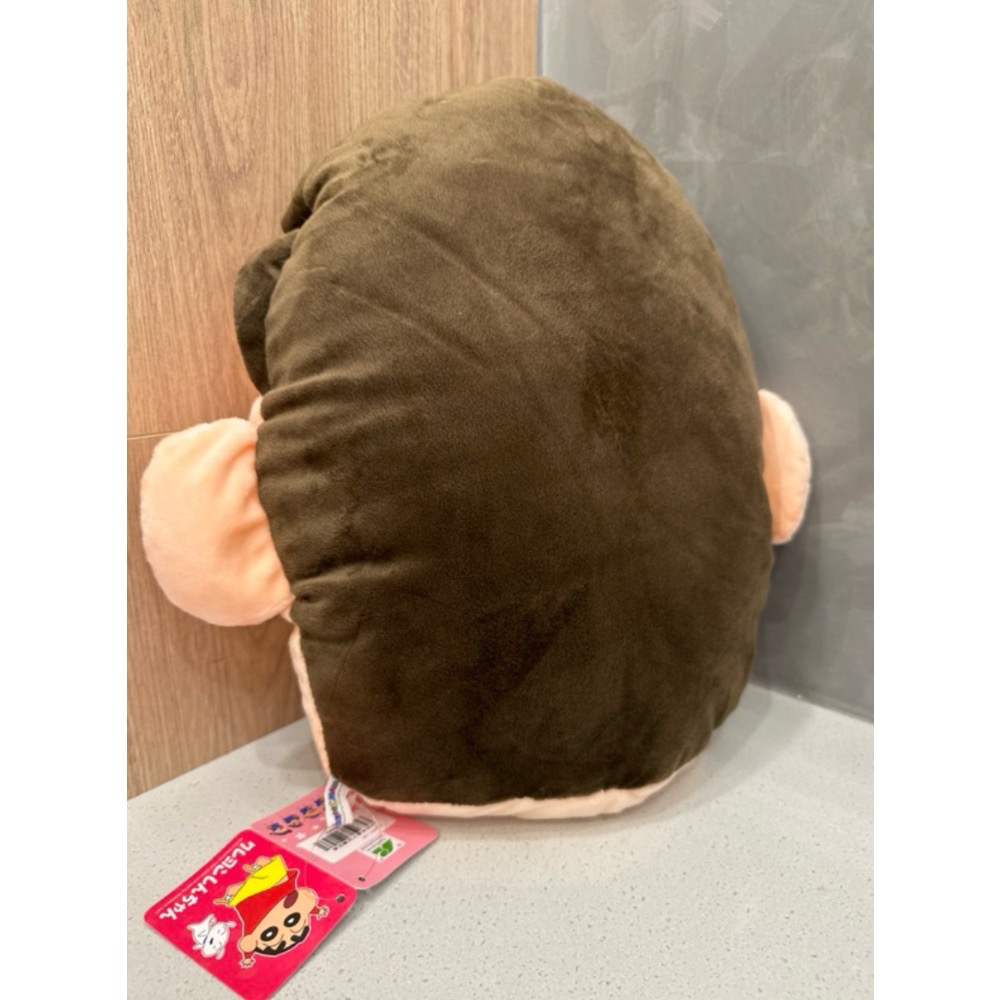 《正版》蠟筆小新 阿呆鼻涕抱枕 小新睡衣抱枕 阿呆抱枕 14英吋 午睡枕 靠背枕 阿呆鼻涕拉環玩偶 鼻涕-細節圖3