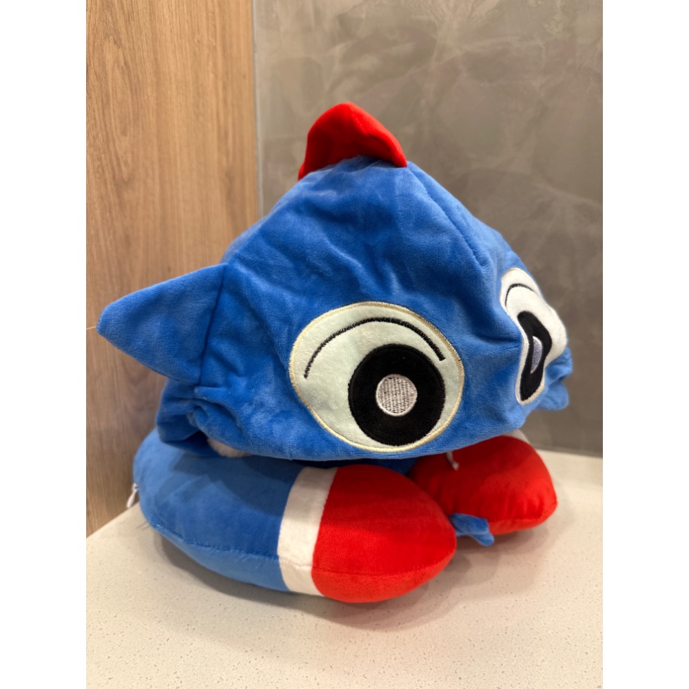 動感超人款帶帽頸枕