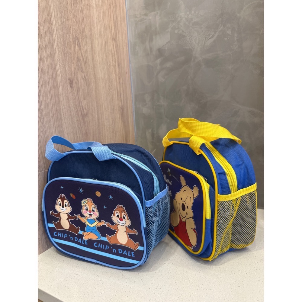 《正版》迪士尼便當袋 幼兒園餐袋三麗鷗大耳狗三色碗餐袋 醜魚漢頓餐袋 米奇米妮 奇奇維尼 史迪奇 閃電麥坤 美人魚熊抱哥-細節圖3