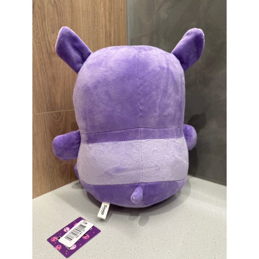 《正版》酷洛米巴庫娃娃 小貘 12英吋 抱枕 Kuromi 三麗鷗 Baku 紫色食夢獸-細節圖3