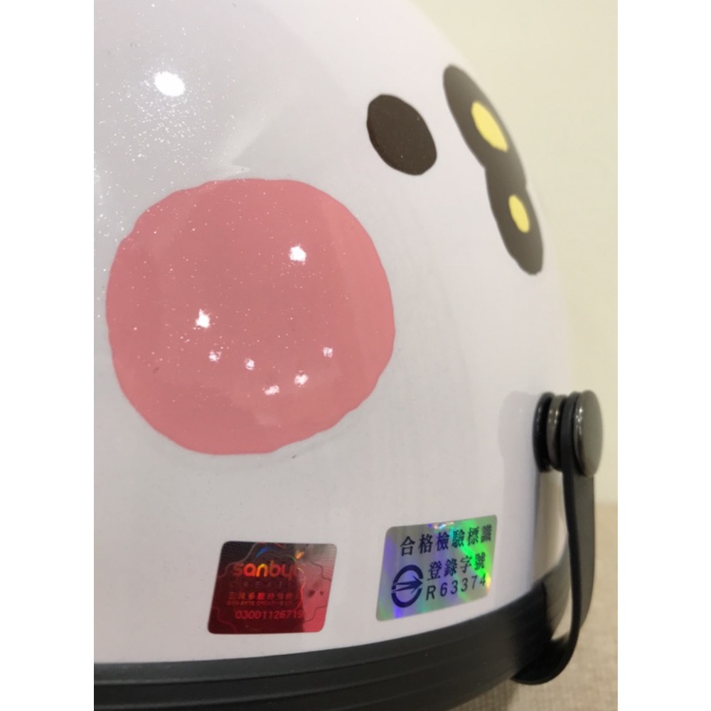 《正版》 卡娜赫拉安全帽 卡娜赫拉 半罩安全帽 P助安全帽 1/2安全帽 碗公帽 瓜皮帽-細節圖3