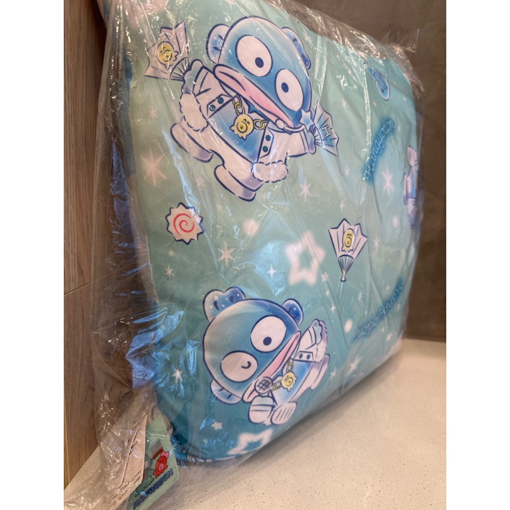 《正版》三麗鷗人魚漢頓瞬涼抱枕 18英吋 抱枕 方枕 人魚漢頓 涼感抱枕 靠枕-細節圖3