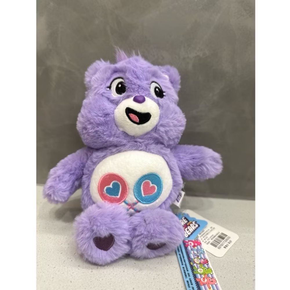 《雷標正版》Care Bears 彩虹熊娃娃 愛心小熊娃娃 生日派對帽彩虹熊 吊飾 鑰匙圈吊飾 吸盤娃娃 台灣現貨全新-規格圖11