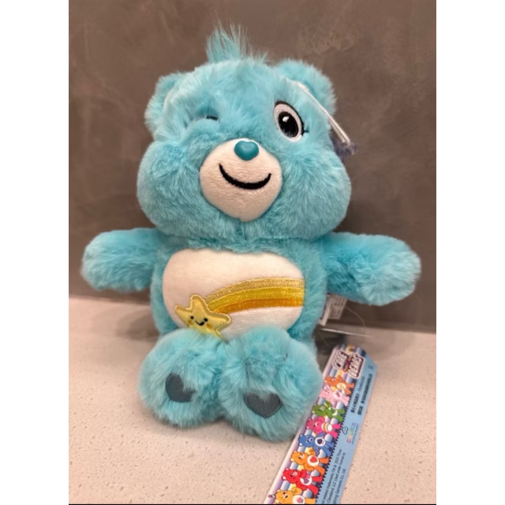 《雷標正版》Care Bears 彩虹熊娃娃 愛心小熊娃娃 生日派對帽彩虹熊 吊飾 鑰匙圈吊飾 吸盤娃娃 台灣現貨全新-規格圖11