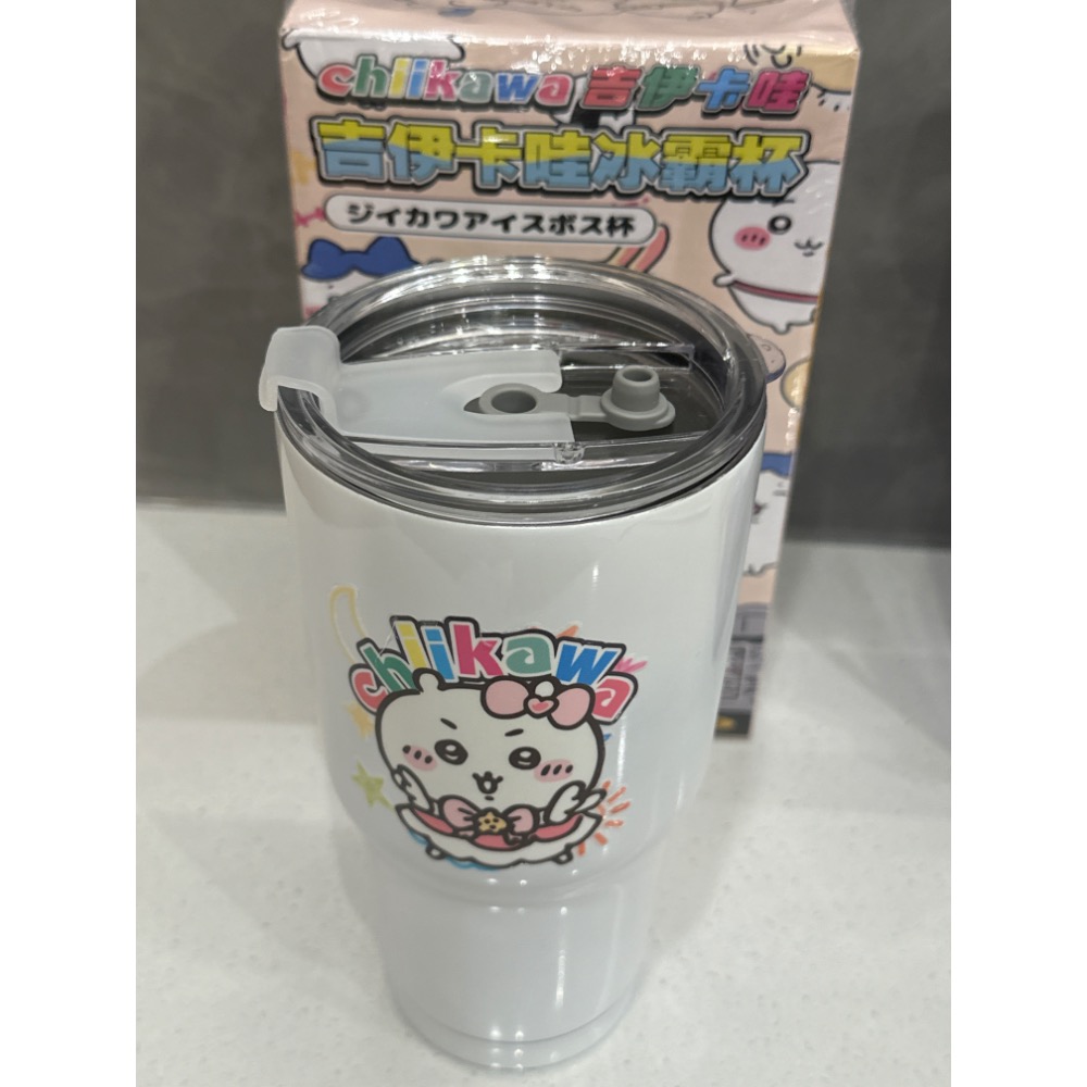 小可愛 吉伊卡哇隨行冰霸杯 900ml 不鏽鋼冰霸杯 冰壩杯 保溫杯 水壺 可愛大明星-細節圖3