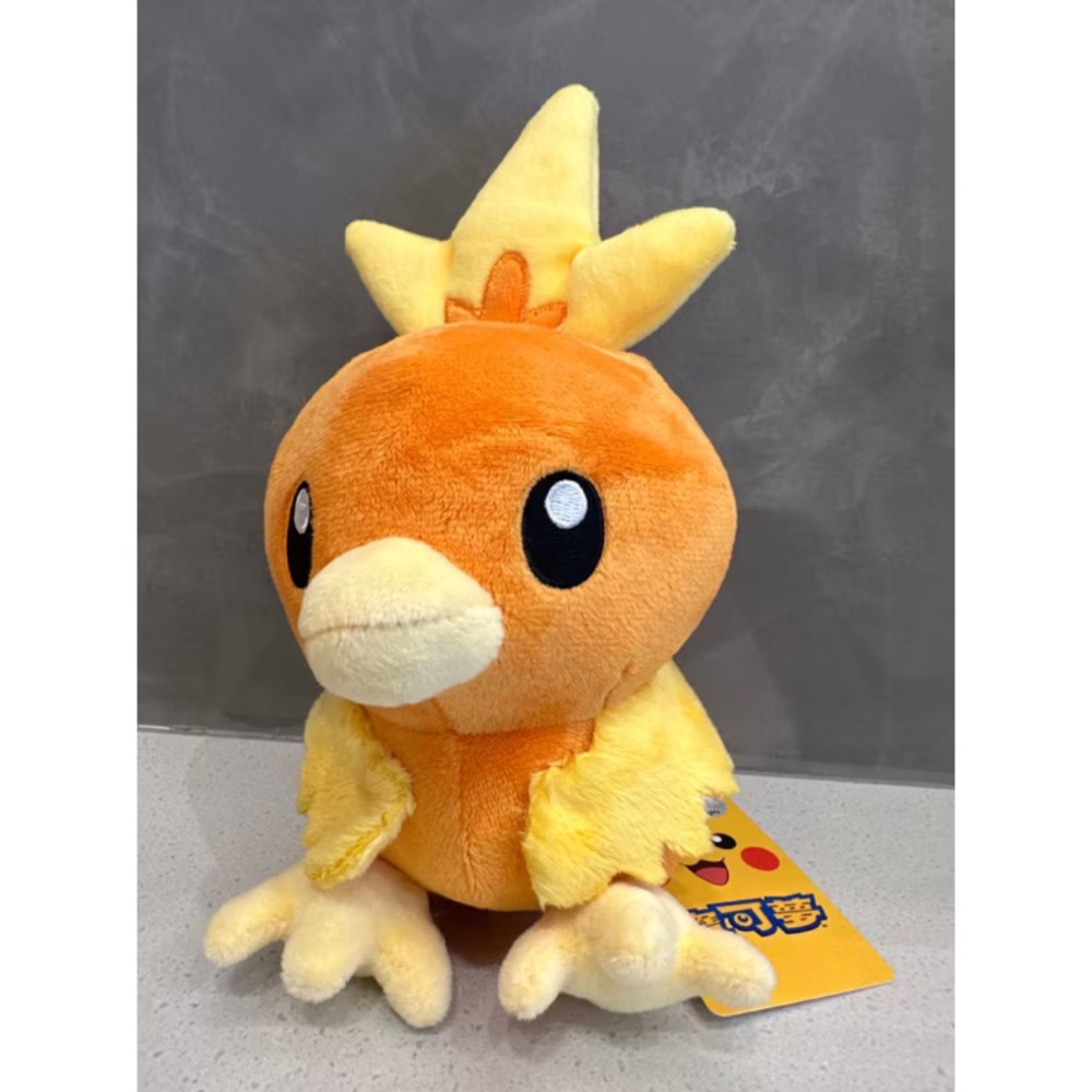 《正版》神奇寶貝玩偶 炎兔兒喵喵敲音猴 咚咚鼠 瓦斯彈 正電拍拍負電拍拍 木守宮 童偶熊 火稚雞 15公分6英吋 寶可夢-規格圖11