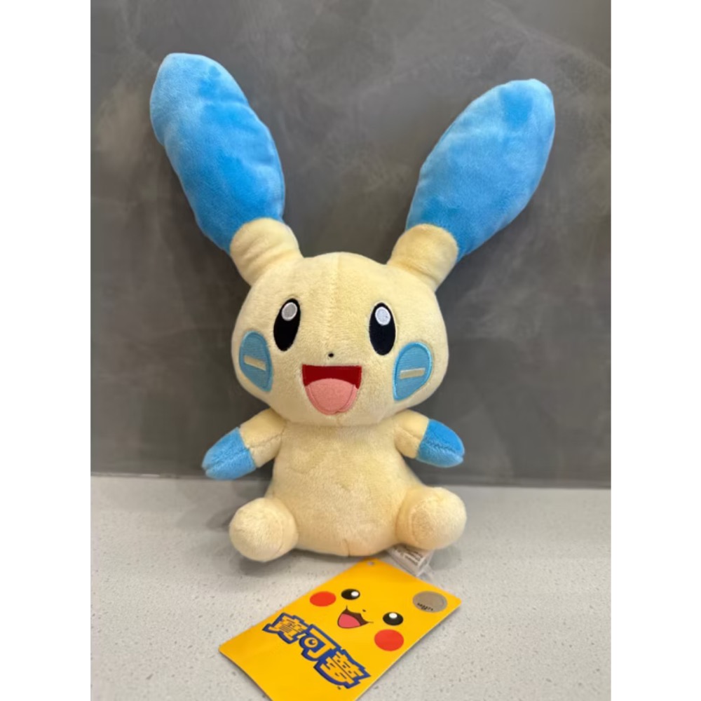 《正版》神奇寶貝玩偶 炎兔兒喵喵敲音猴 咚咚鼠 瓦斯彈 正電拍拍負電拍拍 木守宮 童偶熊 火稚雞 15公分6英吋 寶可夢-規格圖11