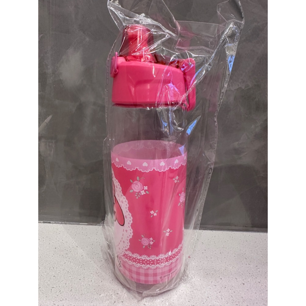 《正版》三麗鷗彈跳水壺650ml美樂樂 隨身水壺 彈蓋水壺 直飲-細節圖2