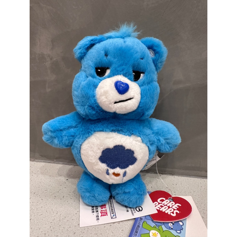 《雷標正版》CareBears愛心小熊吊飾 按壓發聲多色絨毛彩虹熊鑰匙圈 可愛掛件娃娃玩偶 禮物-規格圖8