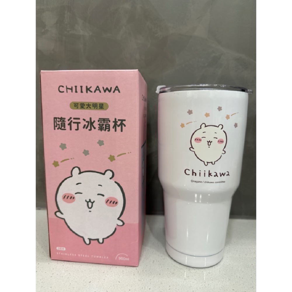 《正版》吉伊卡哇冰霸杯 可愛大明星冰壩杯 900ml 保溫瓶 飲料保溫杯 304不鏽鋼 真空二重構造-細節圖4