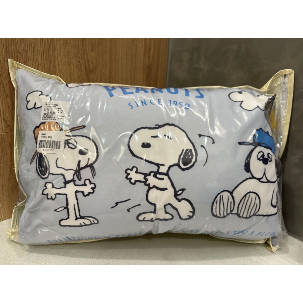 《正版》迪士尼 動物方程式童枕 史努比枕頭 台灣製造 45×33cm 可拆枕芯 可拆洗-細節圖2