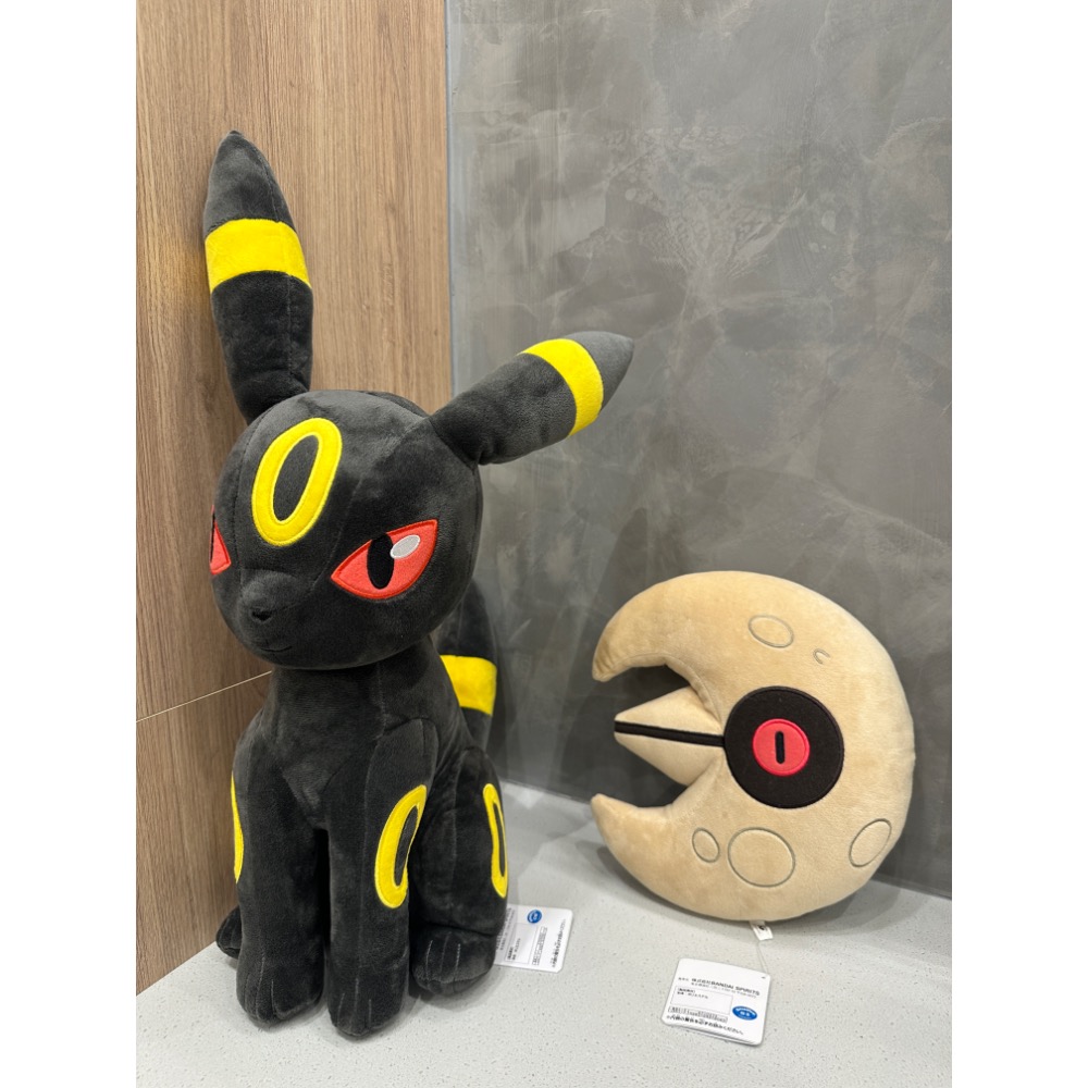 《日版景品》寶可夢玩偶 神奇寶貝娃娃 基拉祈 月亮伊布  月石 樹枕尾熊 BANDAI 萬代卡通公仔 毛絨玩具-細節圖2