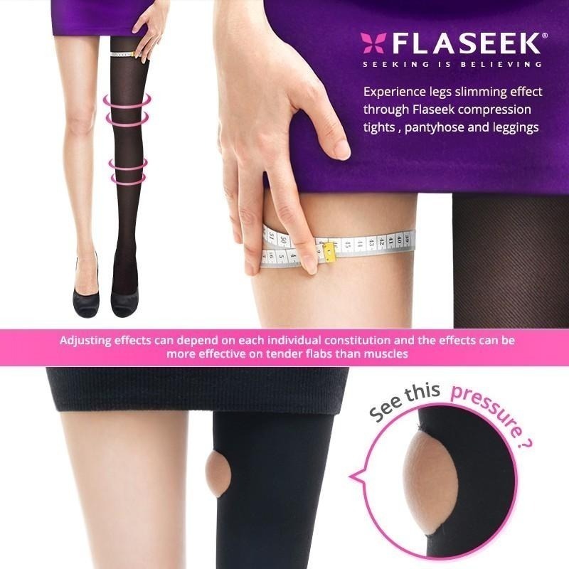 Siapa✈🇰🇷 韓國㊣FLASEEK 減壓透氣美膚塑形顯瘦不勾絲彈性絲襪 加絨保暖褲襪 顯瘦絲襪 塑身壓力襪-細節圖2