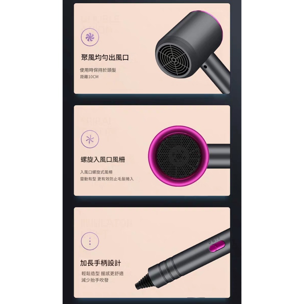 負離子速乾吹風機-細節圖3