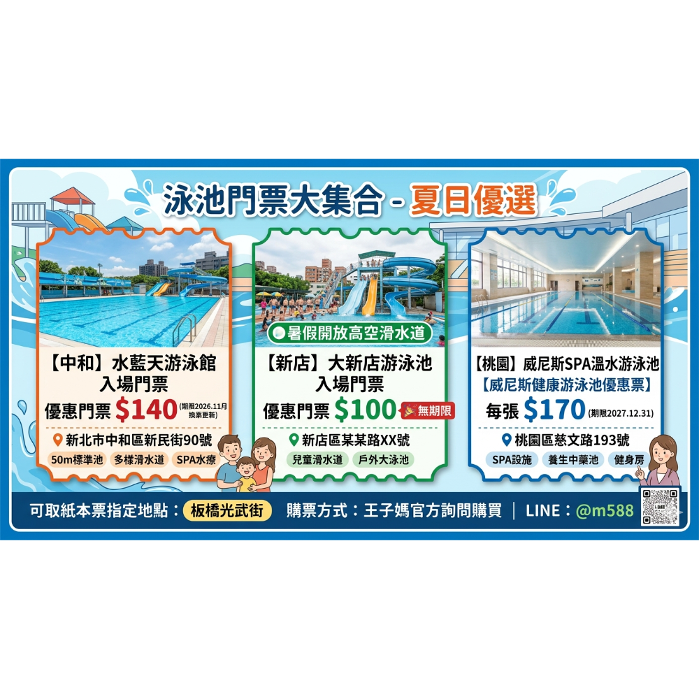 新北｜樂飛翔親子運動樂園｜大新店游泳池｜水藍天｜鑫北一🍭桃園威尼斯溫水游泳池 📍王子媽親子票💕:@m588.-細節圖7