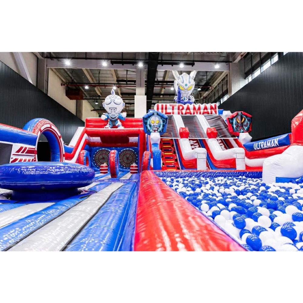 超級力霸王氣墊地點在 新店裕隆城 3F 實驗場 購票資訊： 可透過王子媽親子票預訂LINE:@m588-細節圖5