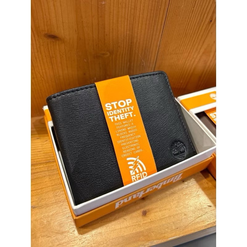 Timberland 皮夾 短夾 牛皮 防刮 黑A2MN4-001 咖啡A2MNF-214-細節圖5