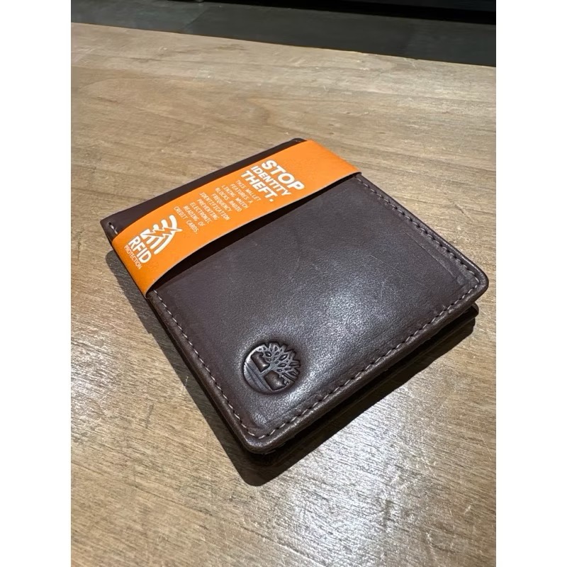 Timberland 皮夾 短夾 牛皮 防刮 黑A2MN4-001 咖啡A2MNF-214-細節圖8