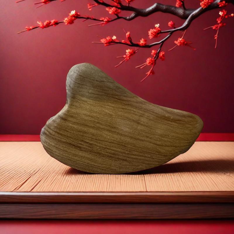 限量優惠❤️檀香肖楠愛心刮痧板❤️原木手工製作🪵清香怡人-細節圖2