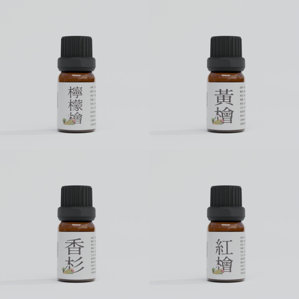 【台灣純天然精油】10ml 滾珠瓶 & 滴瓶｜臺灣紅檜、臺灣黃檜、香杉、檸檬檜-細節圖2