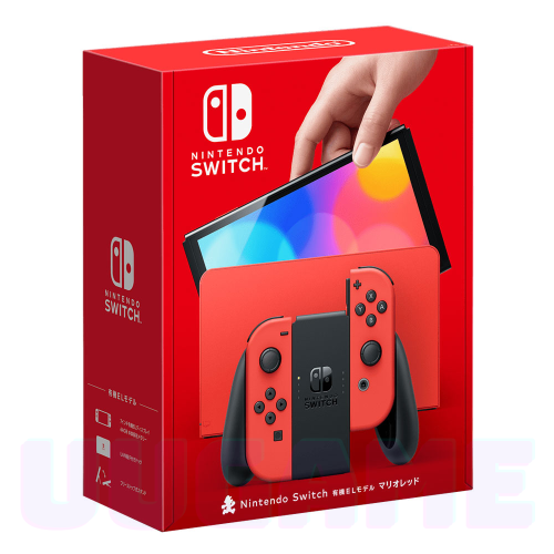 【優格米電玩古亭】【現貨】【NS】Nintendo Switch OLED 主機 瑪利歐亮麗紅-2023-10-06發售