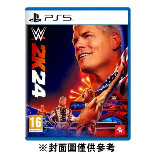 【優格米電玩古亭】【非現貨】【PS5】WWE 2K24 一般版《英文版》-2024-03-08上市