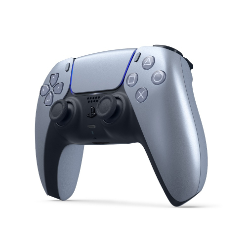 【優格米電玩古亭】【現貨】【PS5周邊】DualSense™ 無線控制器 &lt;亮灰銀&gt;送搖桿保護套