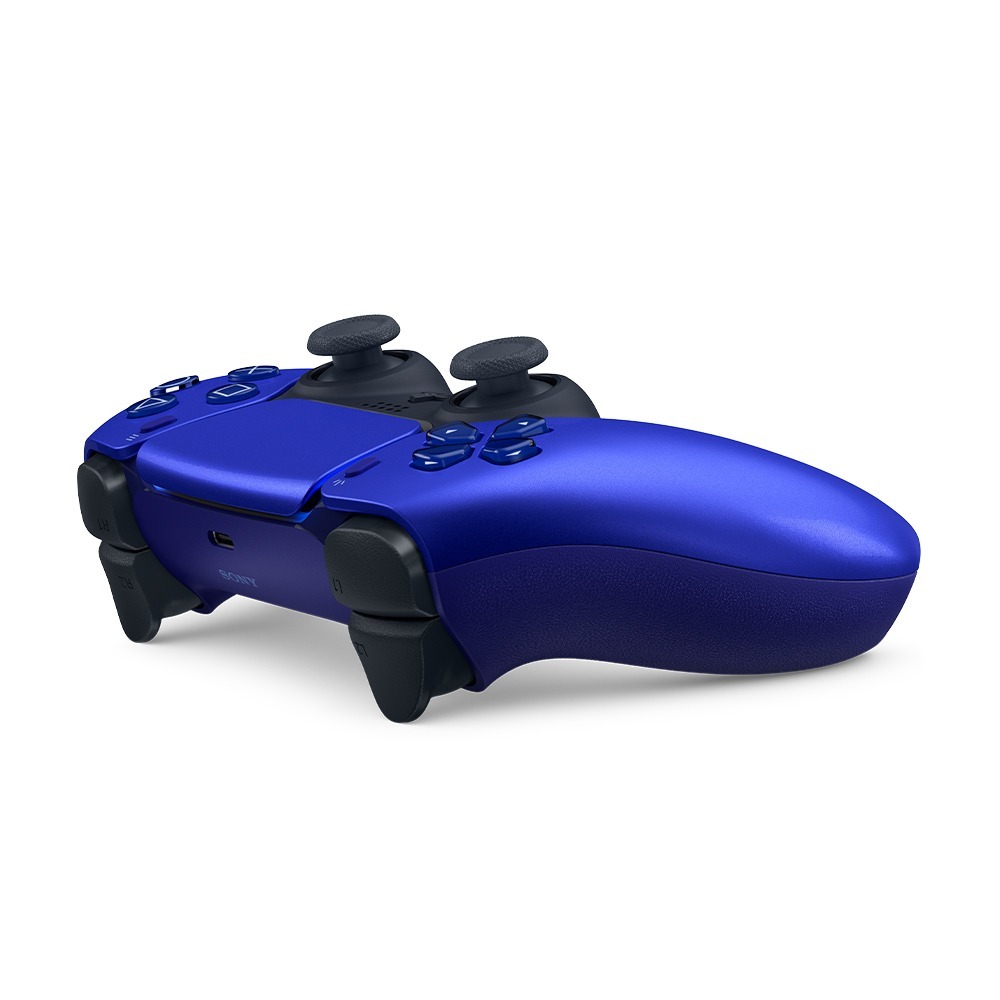 【優格米電玩古亭】【PS5周邊】DualSense™ 無線控制器 <鈷藍色>送搖桿保護套-細節圖2