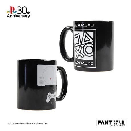 【優格米電玩古亭】PlayStation® 30周年 陶瓷杯 2025-04-18發售-細節圖3