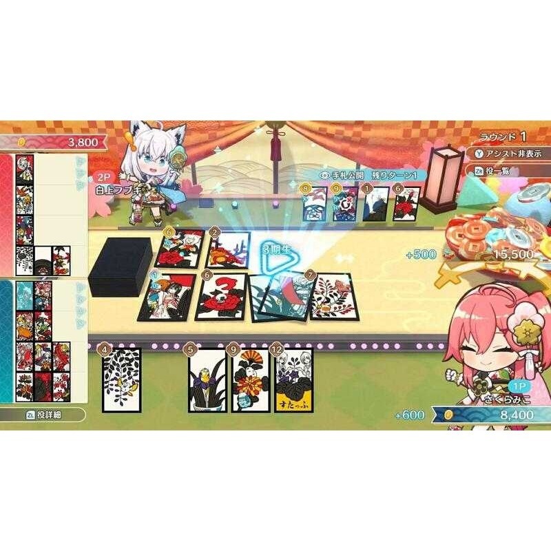 【優格米古亭電玩】【預購】【NS】hololive Holo＇s 花牌 特裝版《中文版》-2025-07-31上市-細節圖2