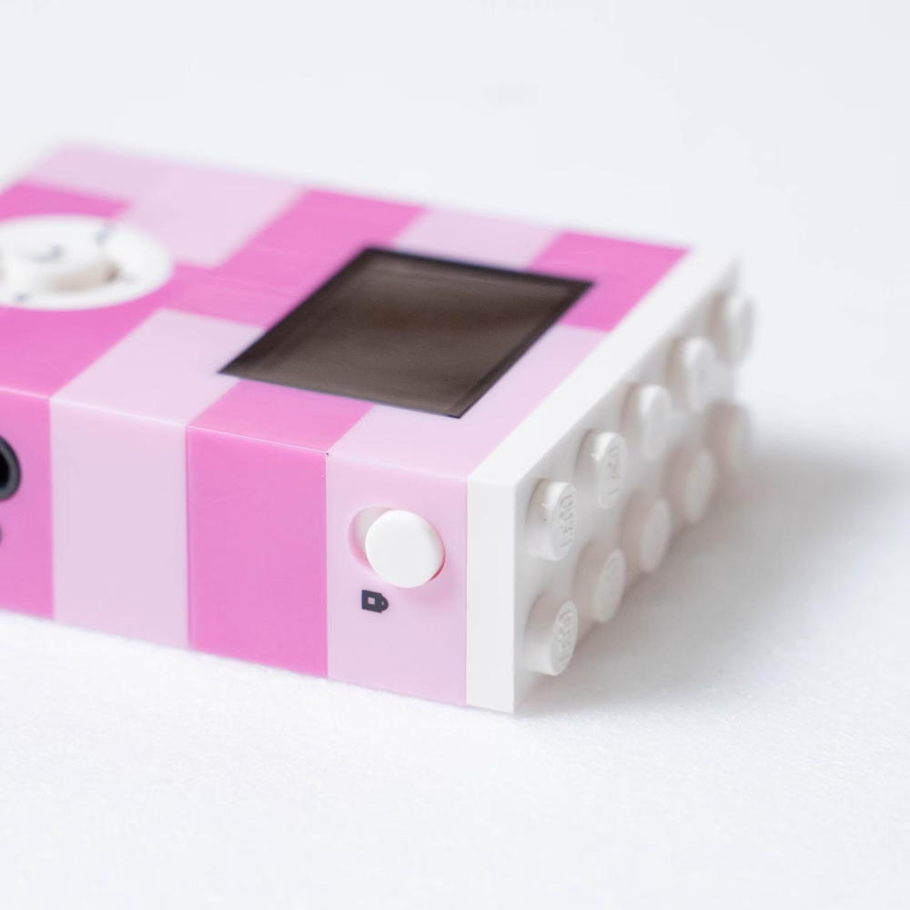 ［鉄琢］LEGO MP3 粉色版 隨身聽 復古 樂高 收藏-細節圖6