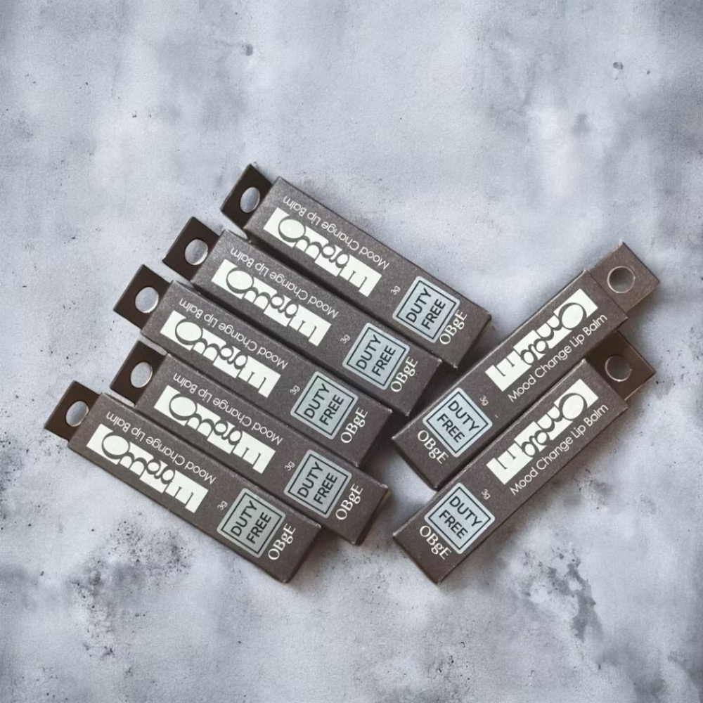 🔥BIAN BIAN🔥OBgE 護唇膏 男士保濕護脣膏 潤唇膏 護唇膏 自然紅-細節圖2